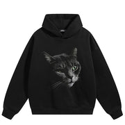 Y2K Hoodie Animal Print