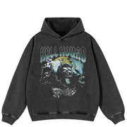 Sweat à capuche Y2K surdimensionné