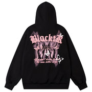 Y2k hoodie Retro Butterfly Graphic