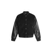 Chaqueta Y2K de cuero sintético informal