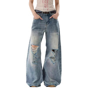 Y2K Jeans Solid Color Casual