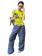 Y2K multi-pocket Cargo Jeans