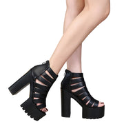 Zapatos Sandalias Destalonadas Y2K