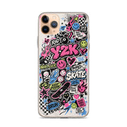 Funda de teléfono Y2K multicolor