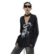 Haut Y2K Noir