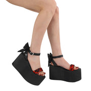 Y2K Women Shoes Buckle Strap