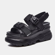 Techwear Black Sandals