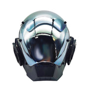 Cyberpunk Helmet Silver