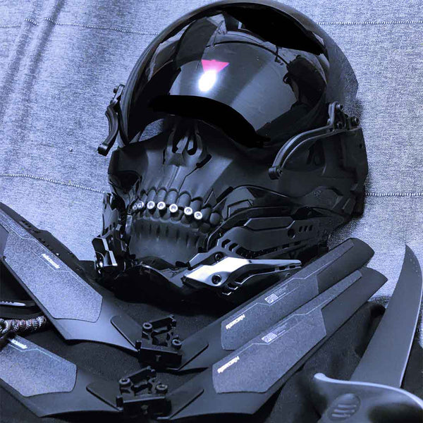 Cyberpunk Helmet Skull | CYBER TECHWEAR®