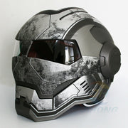 Casque de moto cyberpunk