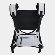 Bolso de pecho utilitario Gris