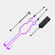 Purple Cyberpunk Helmet Glow Lamp