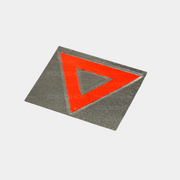 Red Cyberpunk Helmet Sticker