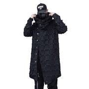 abrigo largo techwear