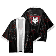 kimonos para hombre negro