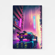 Super Car Cyberpunk Art