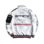Veste Techwear Cyberpunk blanche