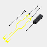 Yellow Cyberpunk Helmet Glow Lamp