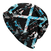 Blaue Techwear Beanie