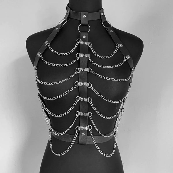 Chain Techwear Harness | CYBER TECHWEAR®