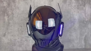 Futuristic Helmet Cyberpunk | CYBER TECHWEAR®
