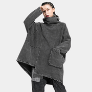 Sudadera Techwear De Mezclilla