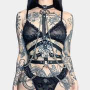 Goth Techwear Harness