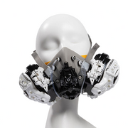Masque Cyberpunk Blanc
