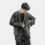 Green Techwear Kimono