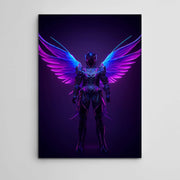 Purple Arcangel Cyberpunk Art