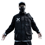 Chaqueta reflectante Techwear