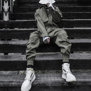 Cargo Techwear Jumpsuit