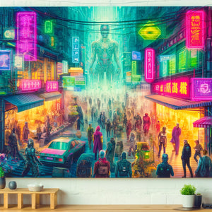What is cyberpunk art ?