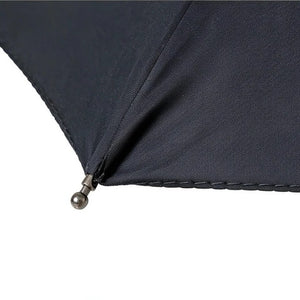 Close-up of the canopy edge and rib tip of the katana umbrella