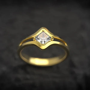 Gold Engagement Rings For Women