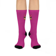 Pink Cyber Gym Beast Socken