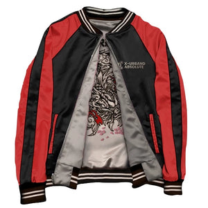 Embroidery Two In One Bomber Jacket