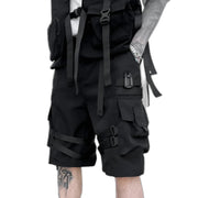 2023 Ribbons Multi-pockets Shorts
