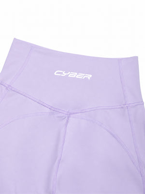Cyber jógové legíny s vysokým pasem