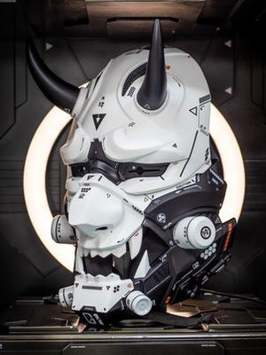 Cyberpunk Oni mask LIMITED EDITION