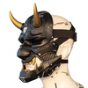 Black Cyberpunk oni mask