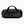 Black 35 litre duffel bag with grab handles and a detachable shoulder strap