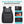 Black 36 litre business backpack with multiple compartments and a luggage strap