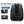 Black 36 litre business backpack with multiple compartments and a luggage strap