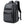 Black 36 litre business backpack with multiple compartments and a luggage strap