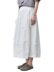 3D Flowers Pockets Y2K Skirt