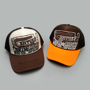 3D Printed Style Hats New Y2K