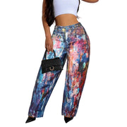 3D Printed Y2K Jeans Women