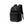 43L Laptop Techwear Backpack in black with callouts and an inset of the orange-lined opened interior