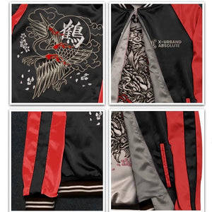 Embroidery Two In One Bomber Jacket